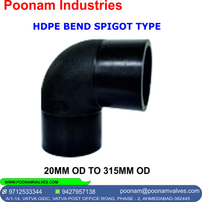HDPE BEND SPIGOT TYPE