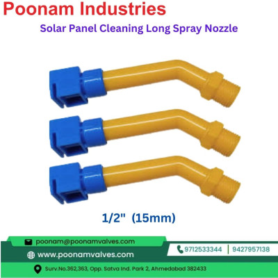 Solar Panel Cleaning Short Spray Nozzle 12 15mm