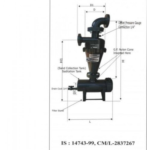 PP Hydro Cyclone Filter