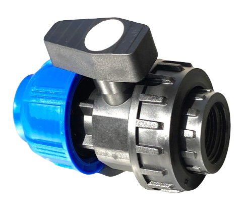 PP Compression Valve 15mm (½")
