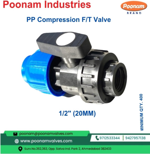 PP Compression Fittings for Ahmedabad , India